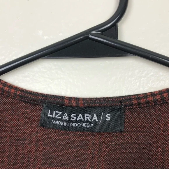 Liz & Sara Gingham Crop Top - Picture 4 of 4